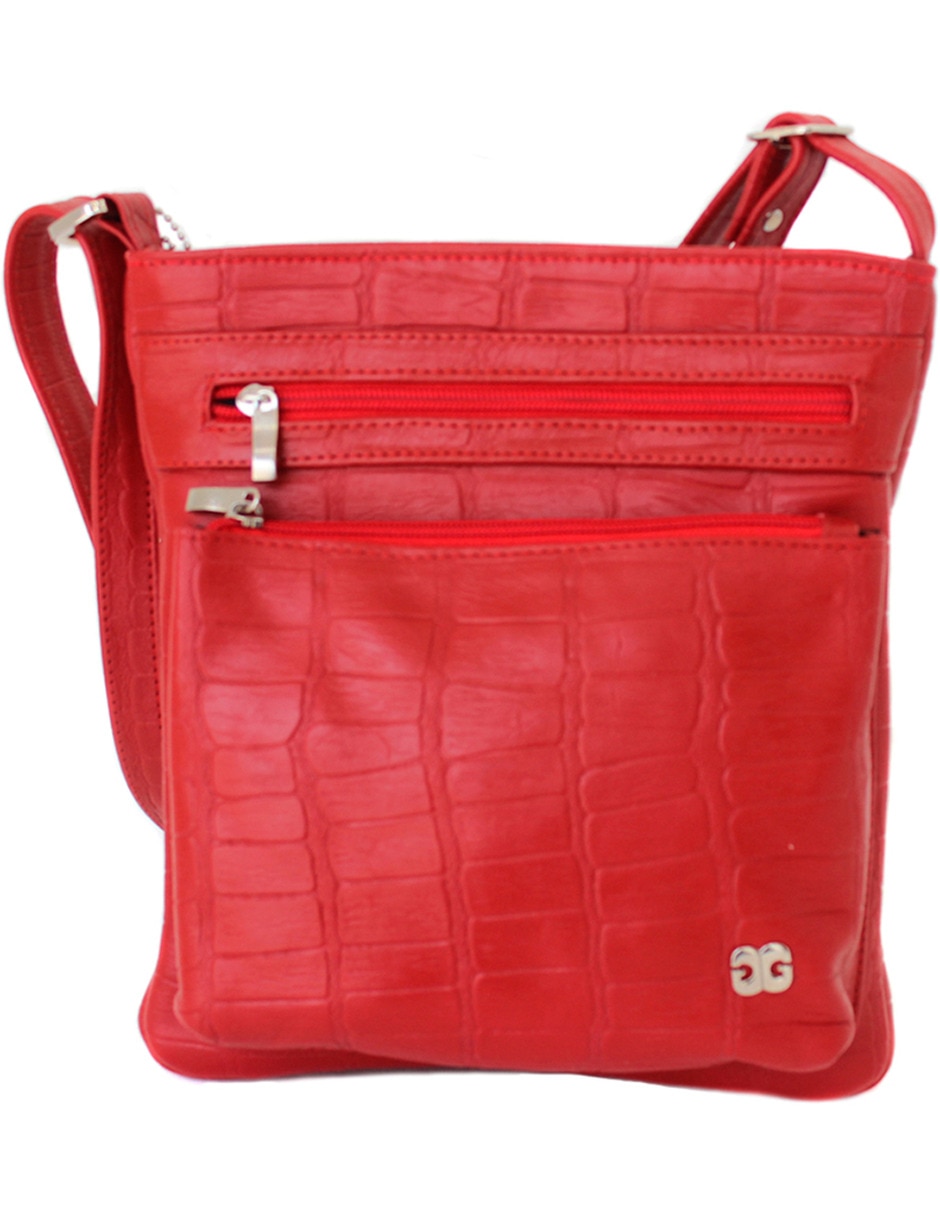 BOLSA G GOGANNI CROSSBODY 266, ROJO