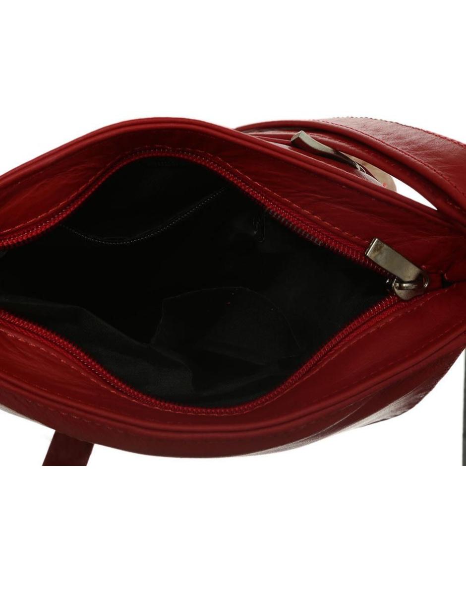Bolsa crossbody de piel para mujer 8